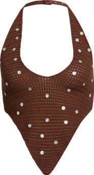 PacSun Maribel Knit Halter Top