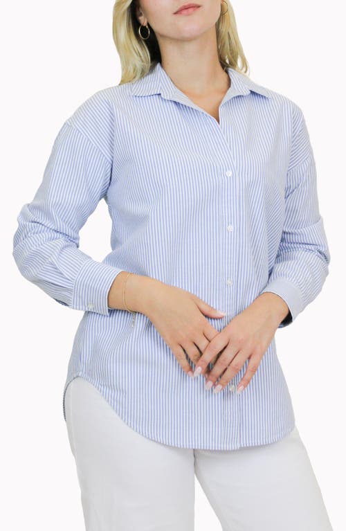 BEACHLUNCHLOUNGE BEACHLUNCHLOUNGE STRIPE OVERSIZE SHIRT