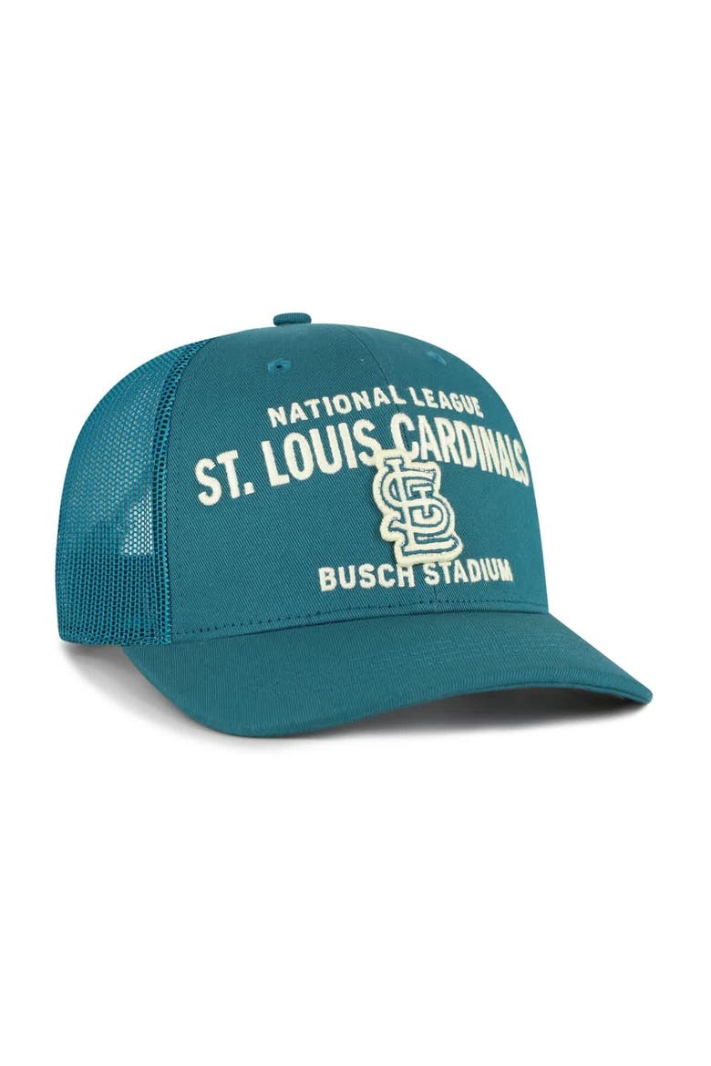 Men's '47  Teal St. Louis Cardinals Contemporary Hitch Adjustable Trucker Hat, Alternate, color, Teal