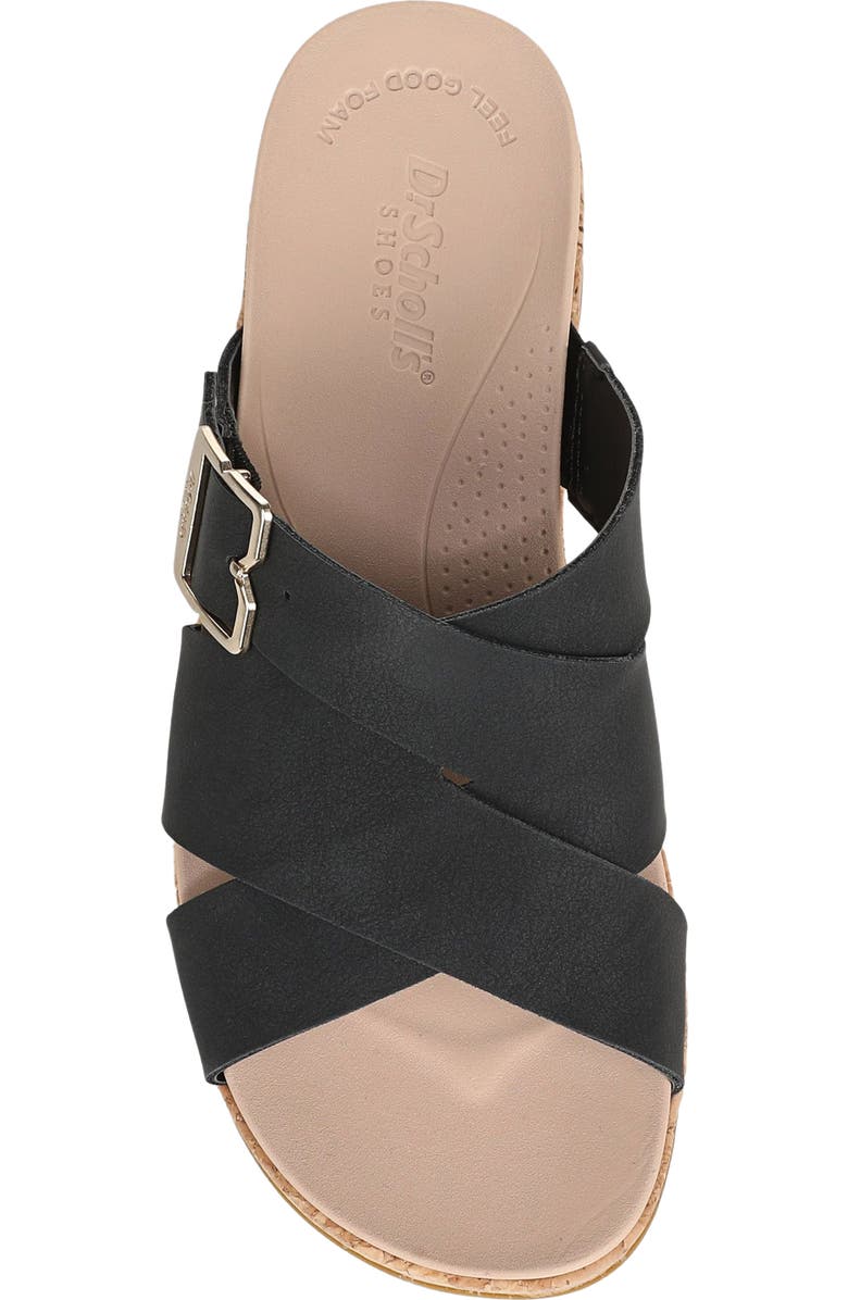 Dr. Scholl's Free Day Platform Sandal, Alternate, color, Black