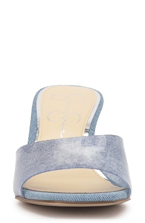 Jessica Simpson Celisha Slide Sandal In Blue