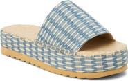 BEACH BY MATISSE Del Mar Platform Slide Sandal