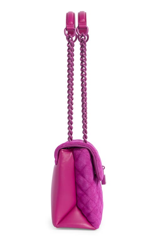 Kurt Geiger London Brixton Lock Shoulder Bag In Pink