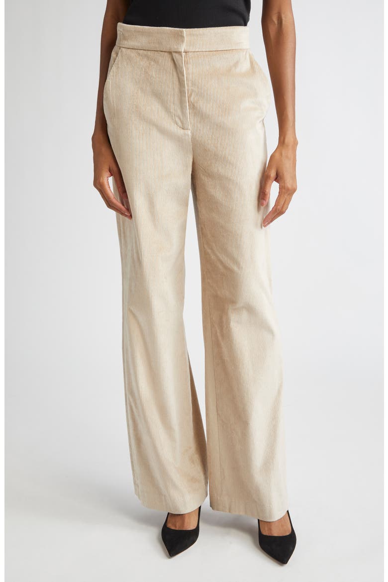 Grigore Cotton Blend Corduroy Pants, Main, color, HEATHERED SAND