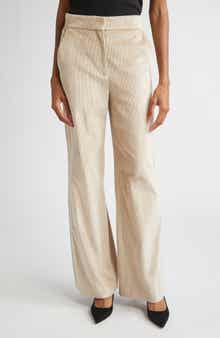 Veronica Beard Grigore Cotton Blend Corduroy Pants