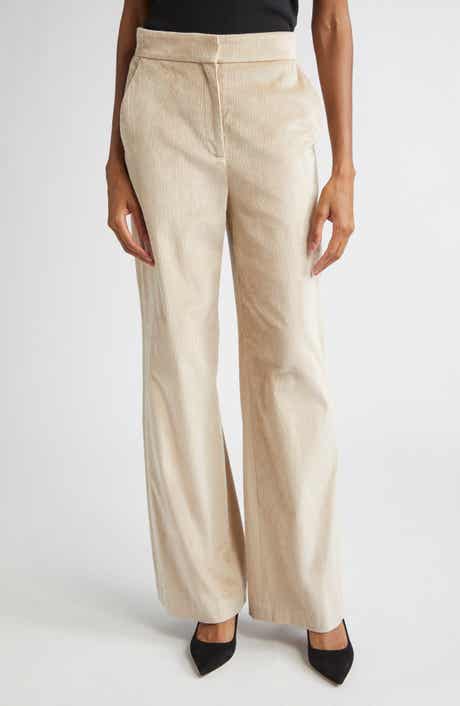 Veronica Beard Grigore Cotton Blend Corduroy Pants