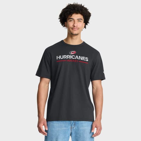 Men's Fanatics Black Carolina Hurricanes Authentic Pro Primary T-Shirt