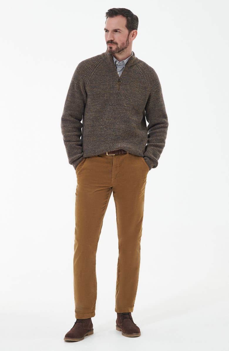 Barbour Horsef Lambswool Half Zip Pullover, Alternate, color, 