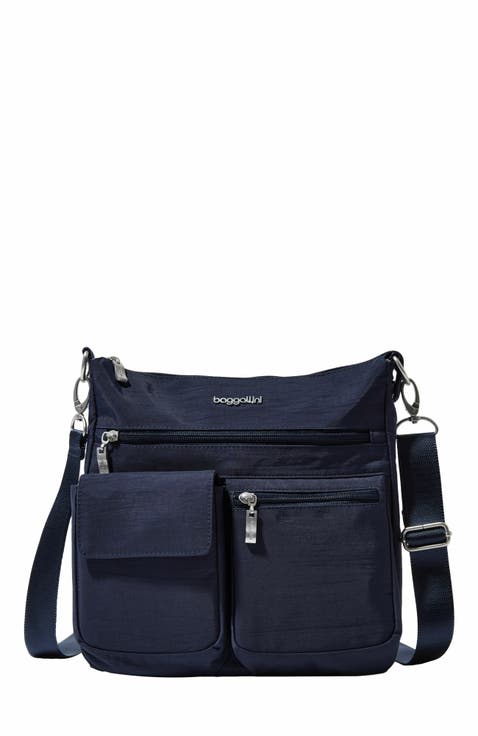 Modern Everywhere Slim Crossbody Bag with RFID Wristlet