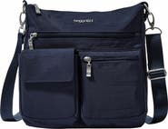 baggallini Modern Everywhere Slim Crossbody Bag with RFID Wristlet