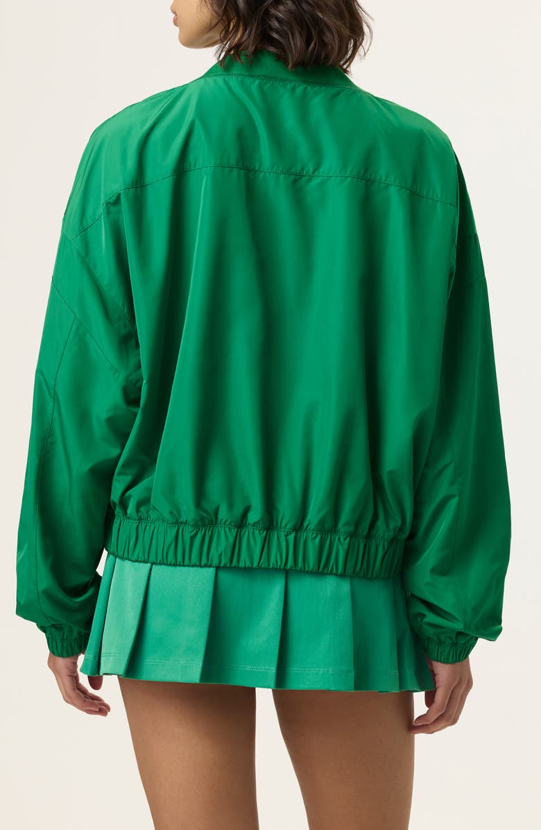 FILA x Hailey Windbreaker, Alternate, color, Fila Green