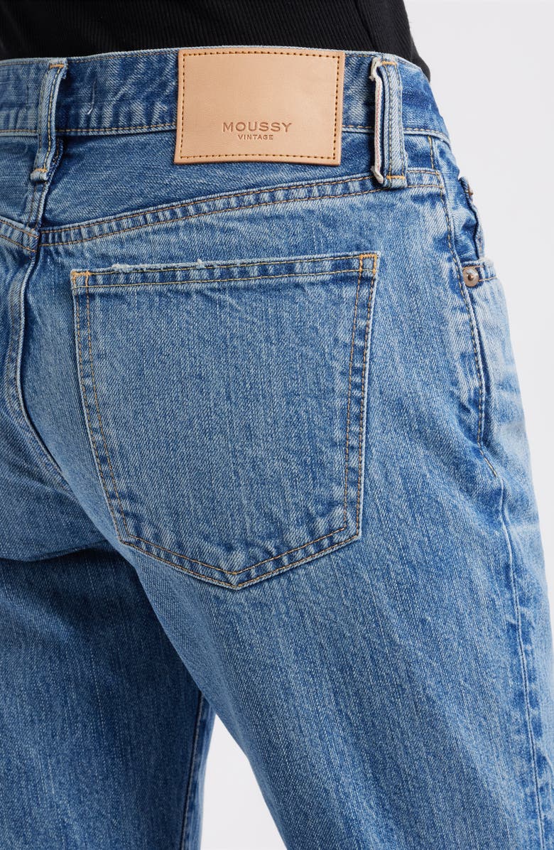 MOUSSY VINTAGE Wrentham Tapered Ankle Jeans, Alternate, color, Blue