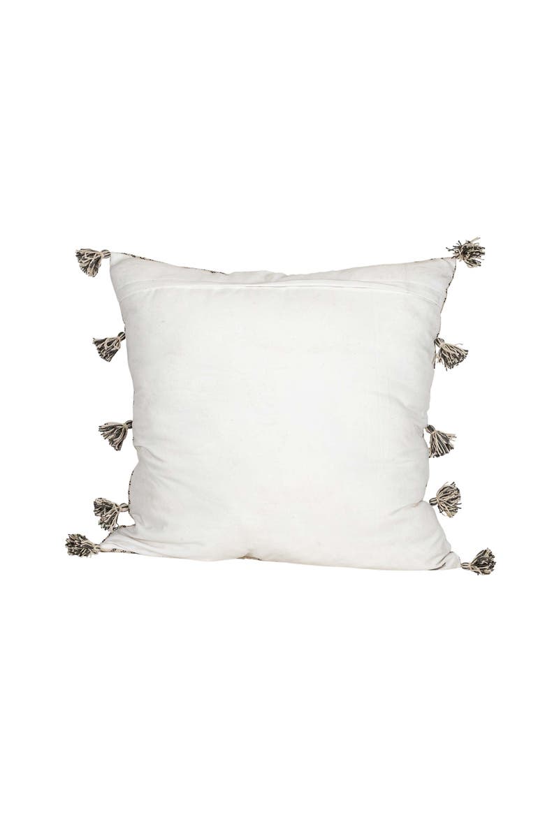 Remi Plaid Decorative Indoor/Outdoor Accent Throw Pillow, 30" x 30", Alternate, color, Gray