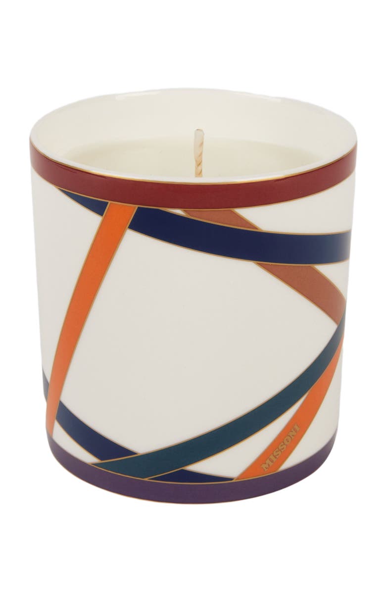Missoni Home Nastri Scented Candle, Main, color, Multicoloured