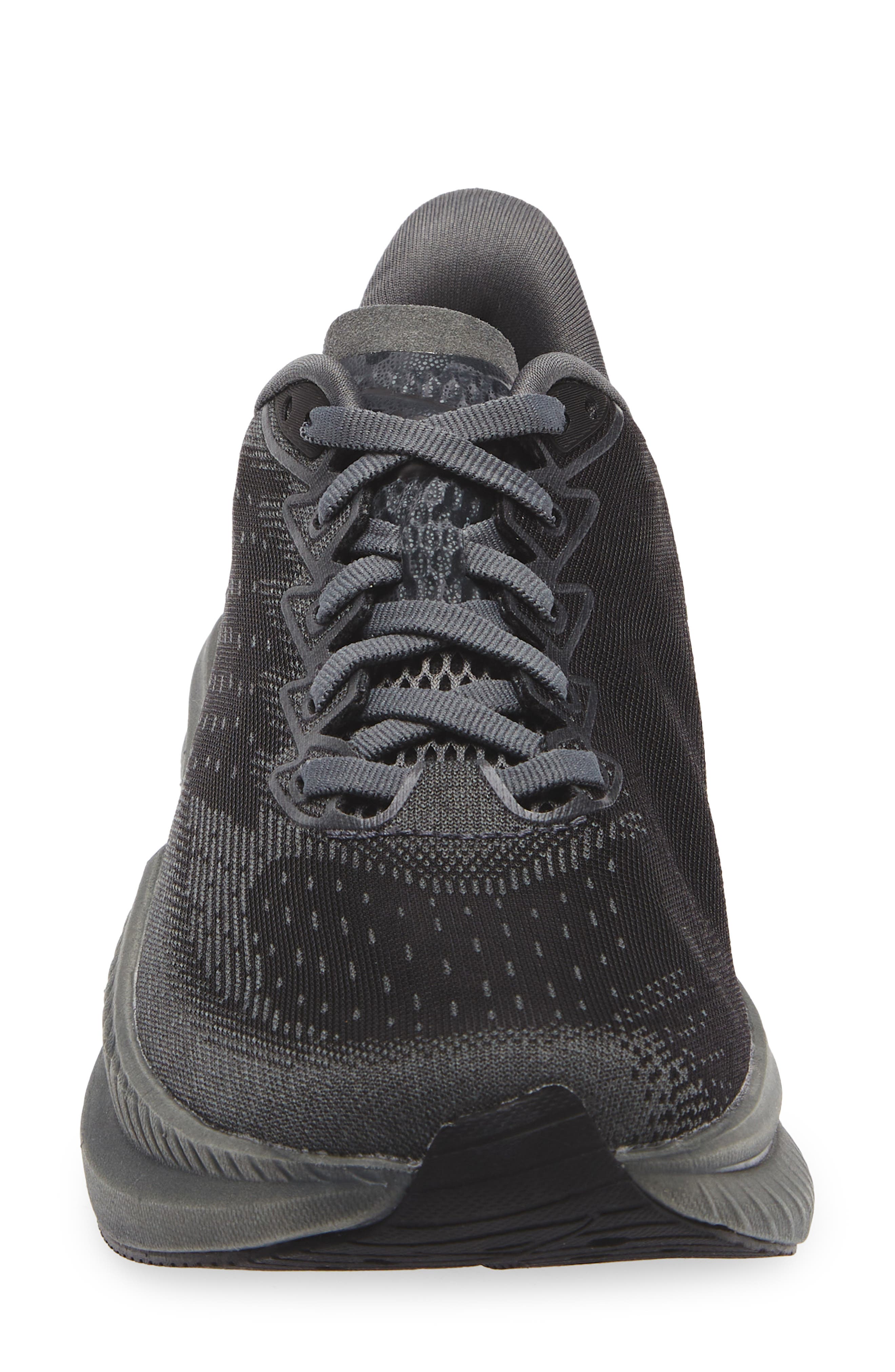 HOKA Mach 6 Running Shoe, Alternate, color, Black / Black