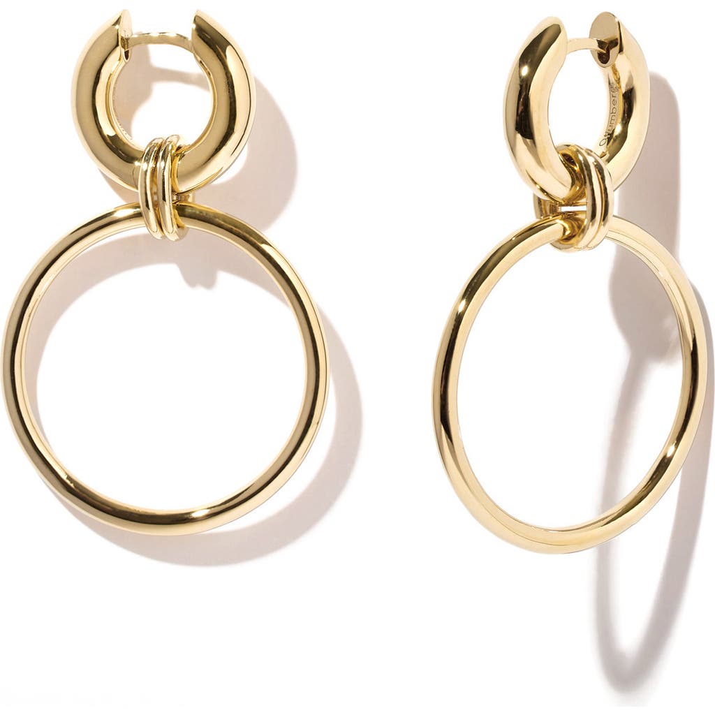 Otiumberg 14kt Gold Vermeil Laguna Hoop Earrings in Yellow Toned Gold  product