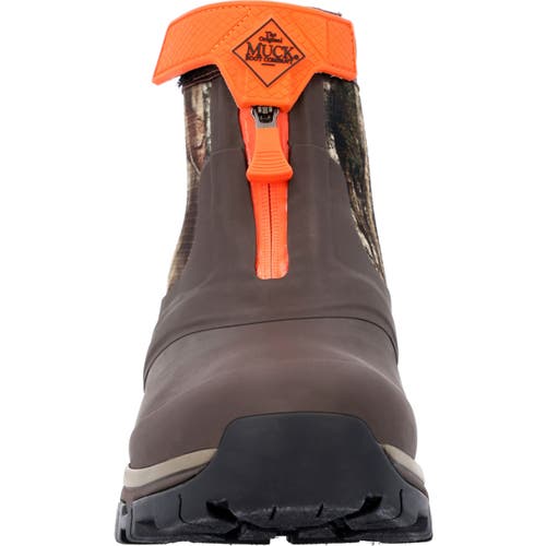 Muck Mid Zip Ankle Boot In Brown