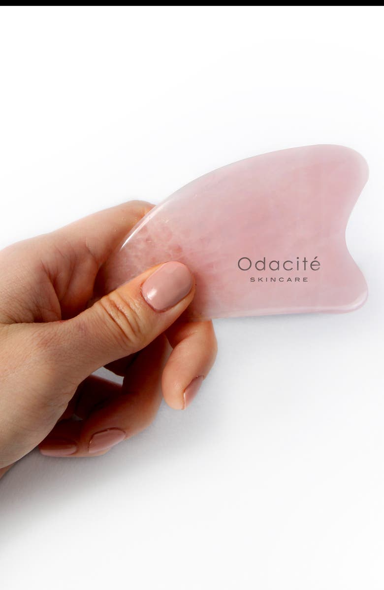 Odacité Crystal Contour Gua Sha Beauty Tool, Alternate, color,