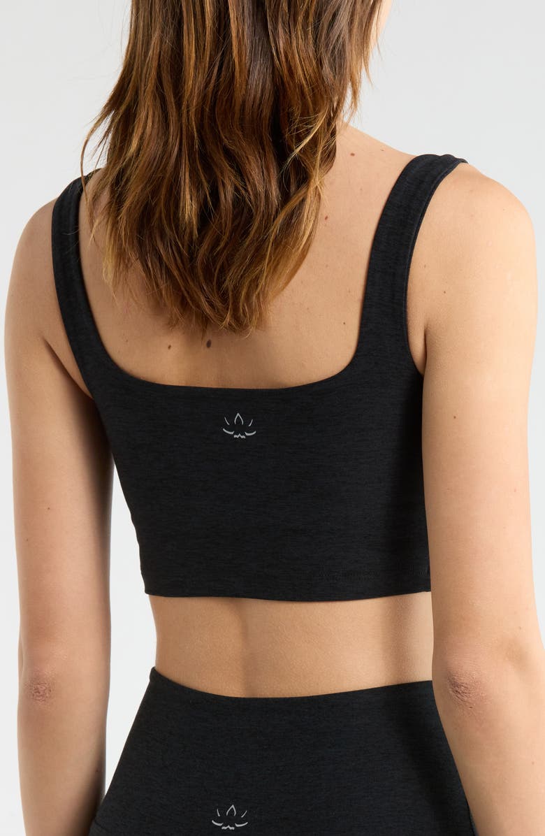 Beyond Yoga Shape Spacedye Sports Bra, Alternate, color, Darkest Night