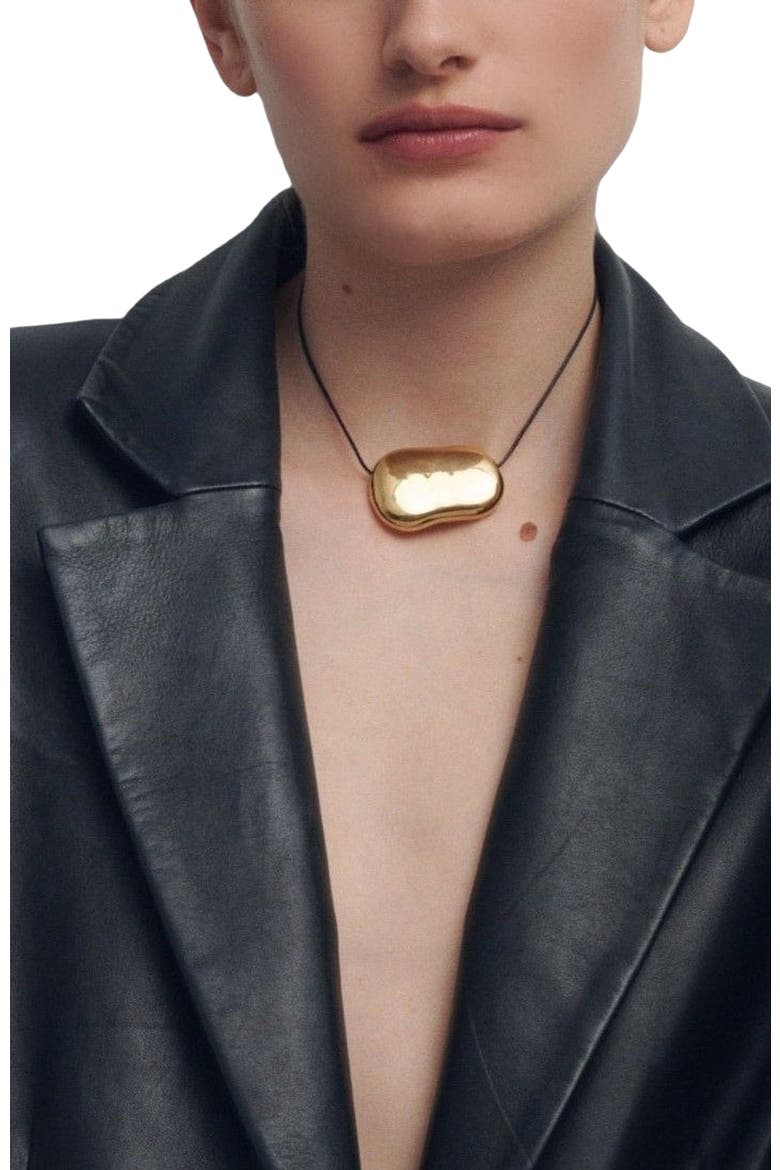 Julia Necklace, Alternate, color, Gold/Black