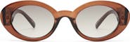 Le Specs Nouveau Vie 50mm Oval Sunglasses