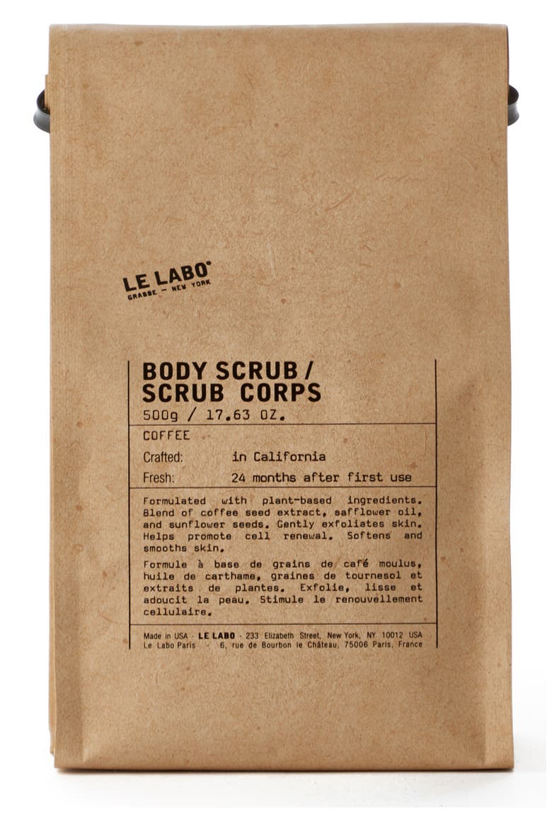 Coffee Body Scrub, Main, color, NO COLOR