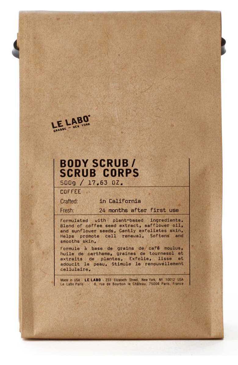 Le Labo Coffee Body Scrub, Main, color,