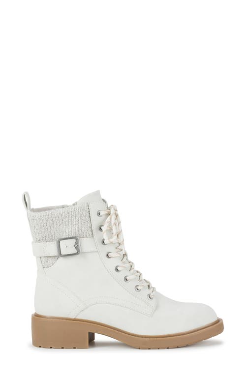 Baretraps Tinsley Lace-up Boot In White