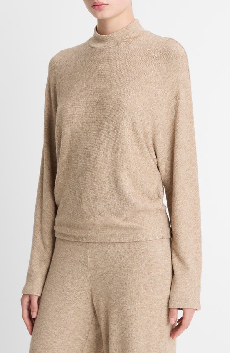 Vince Mock Neck Sweater, Alternate, color, H Bruna