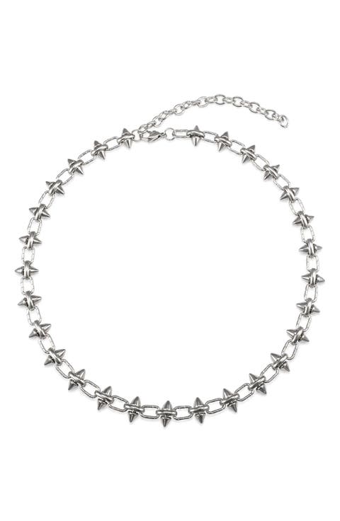 Spike Link Necklace