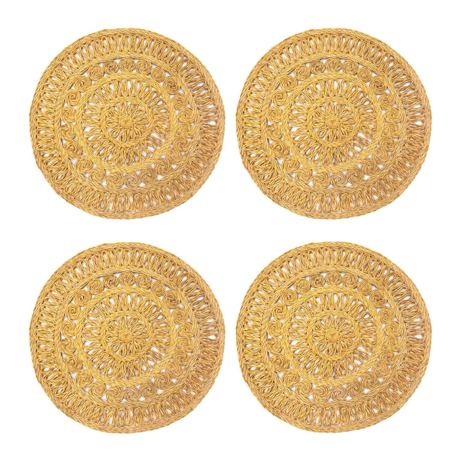Mustard 15" Round