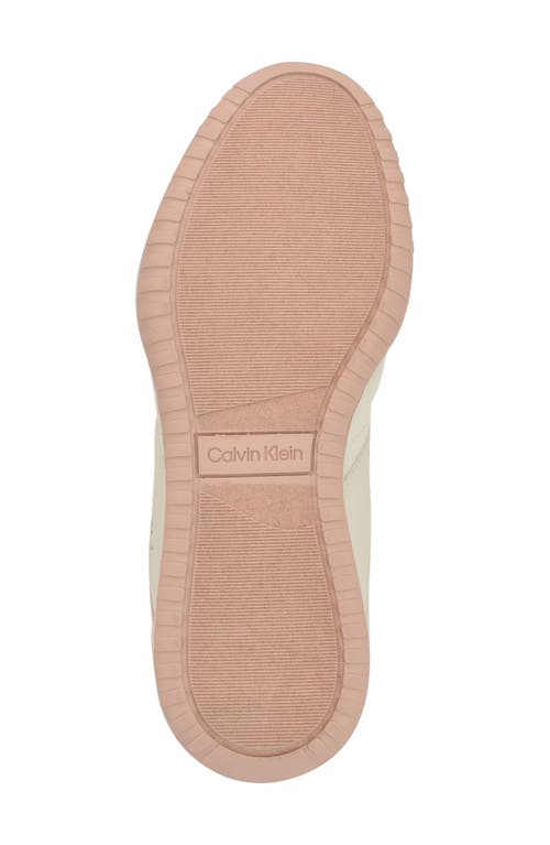 Calvin Klein Charlian Sneaker In Light Natural