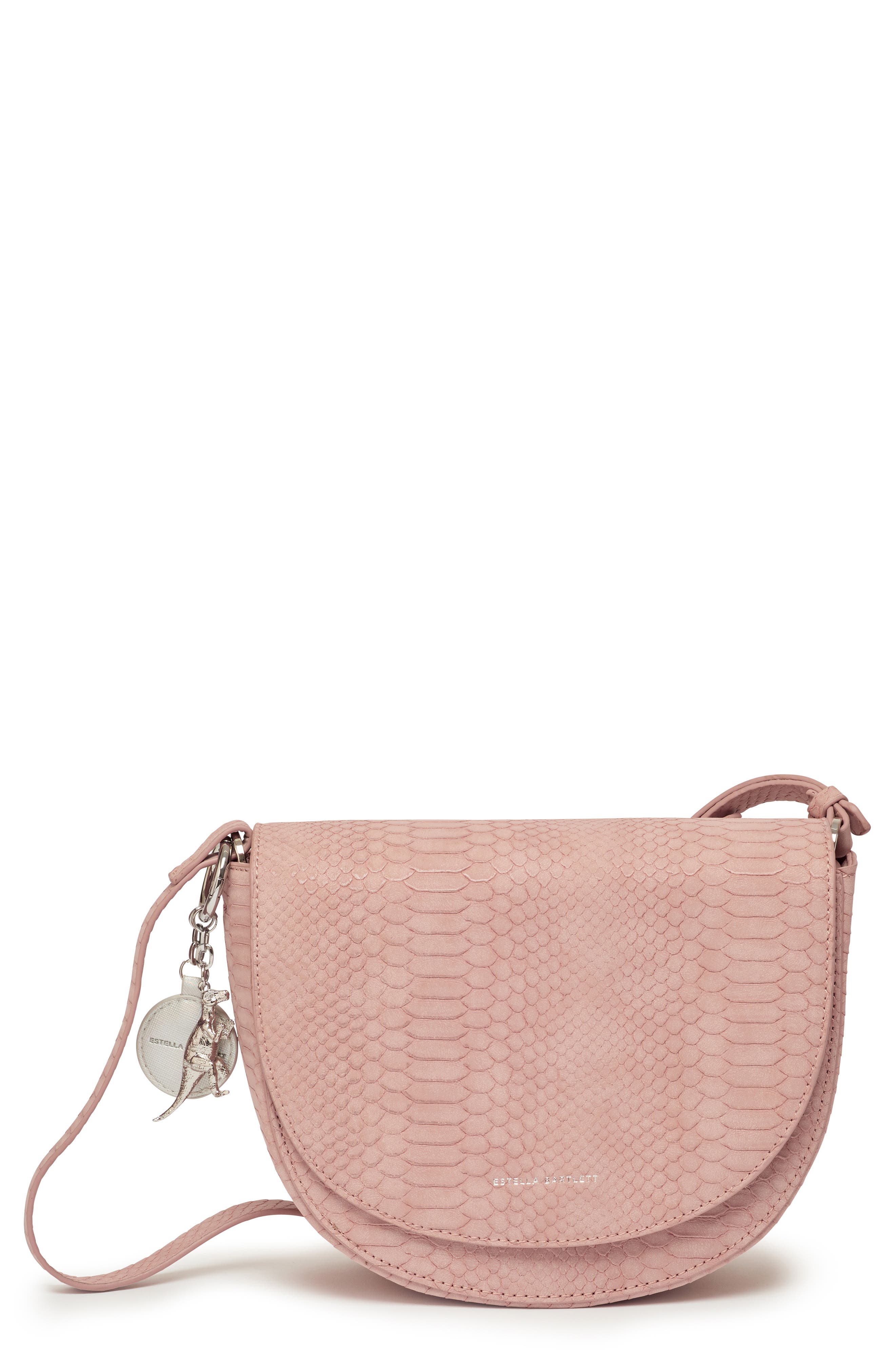 Loman Faux Leather Saddle Bag