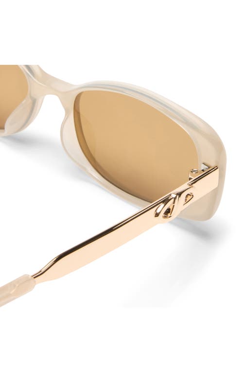 Le Specs Sonnenbrille Unreal In Oatmeal/tan Tint