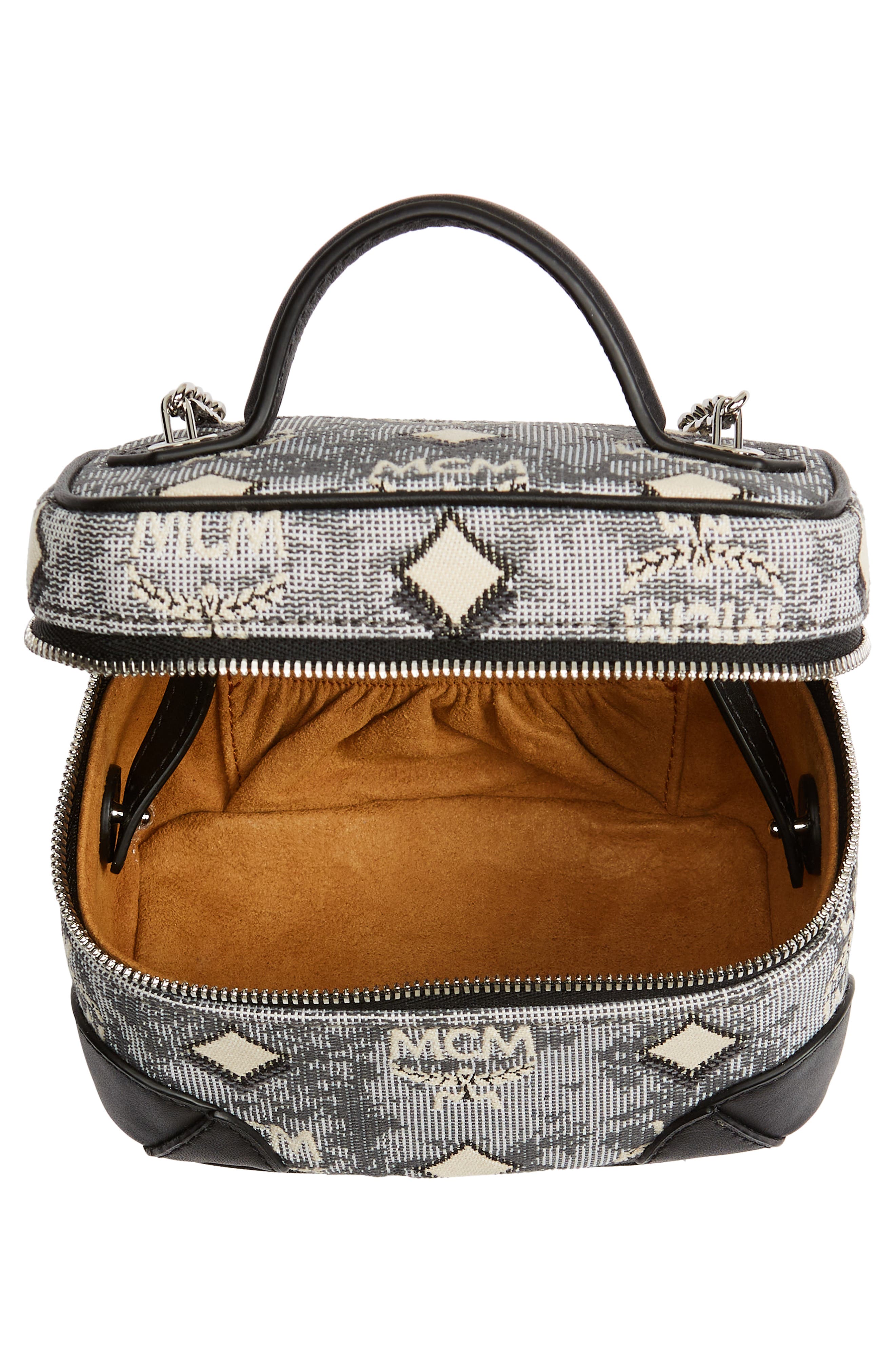 MCM Vintage Jacquard Crossbody, Alternate, color, 