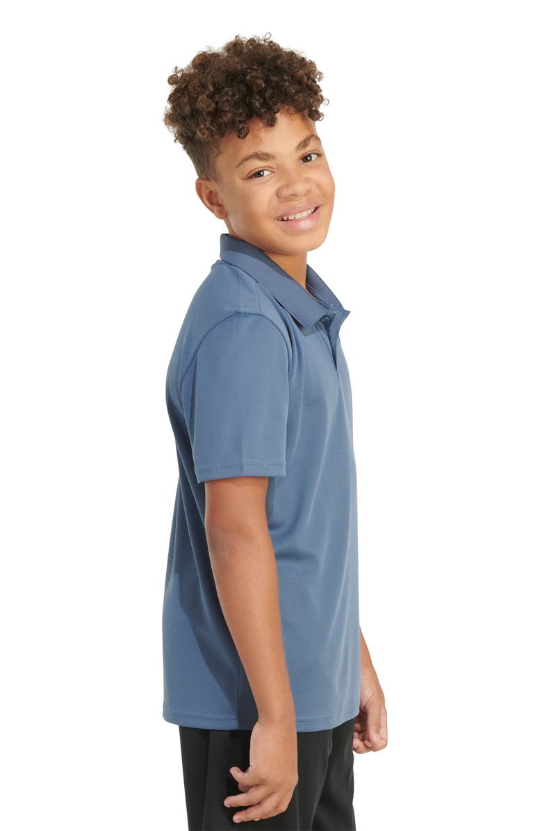 adidas Kids' Mesh Polo, Alternate, color, Preloved Ink