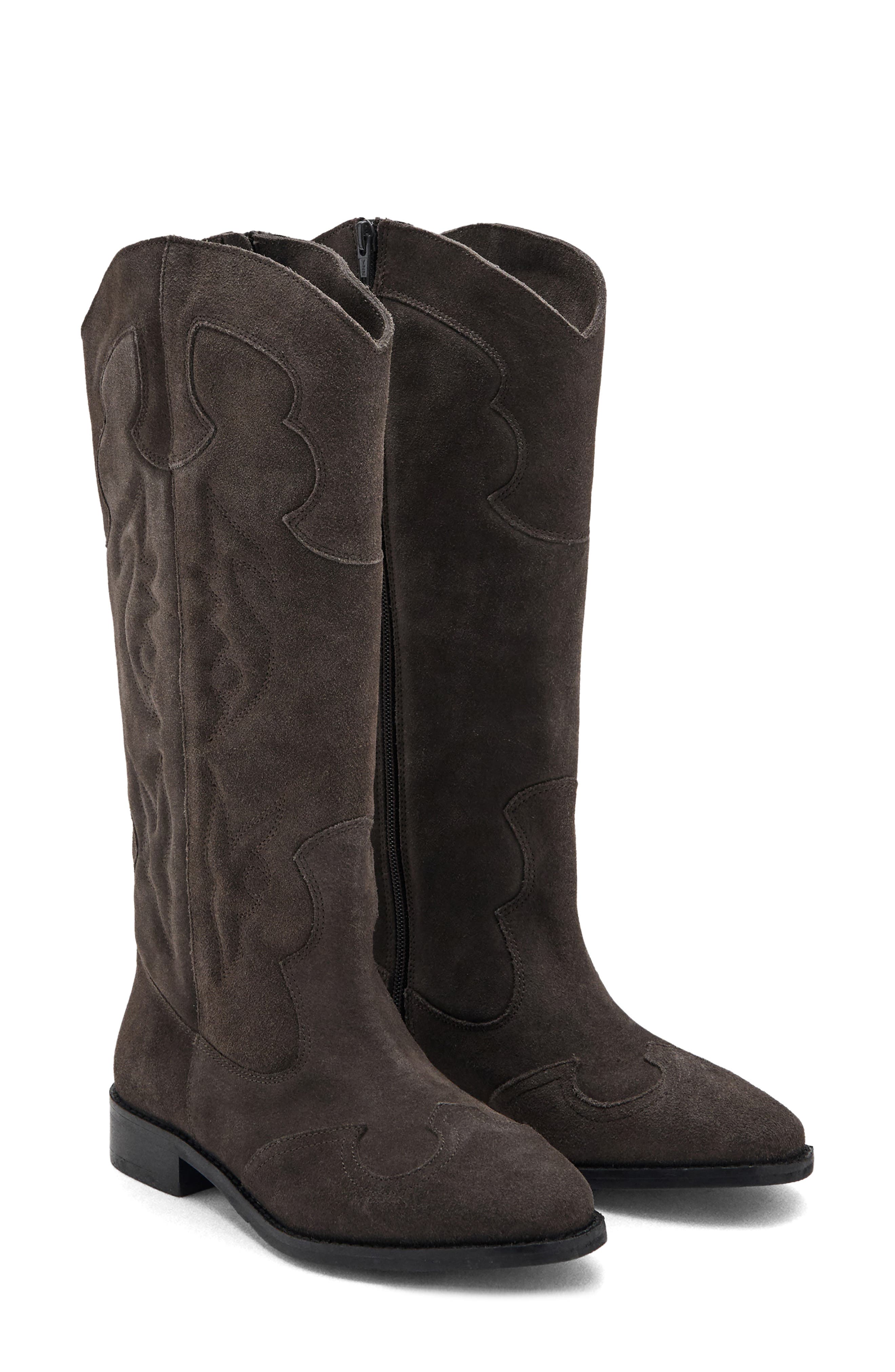 MANGO TEEN Western Boot, Main, color, Tobacco