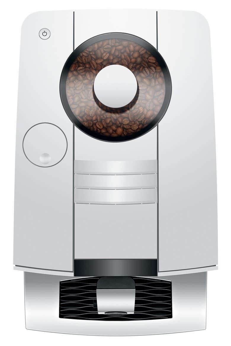 C9 Piano Inox Coffee Machine, Alternate, color, WHITE
