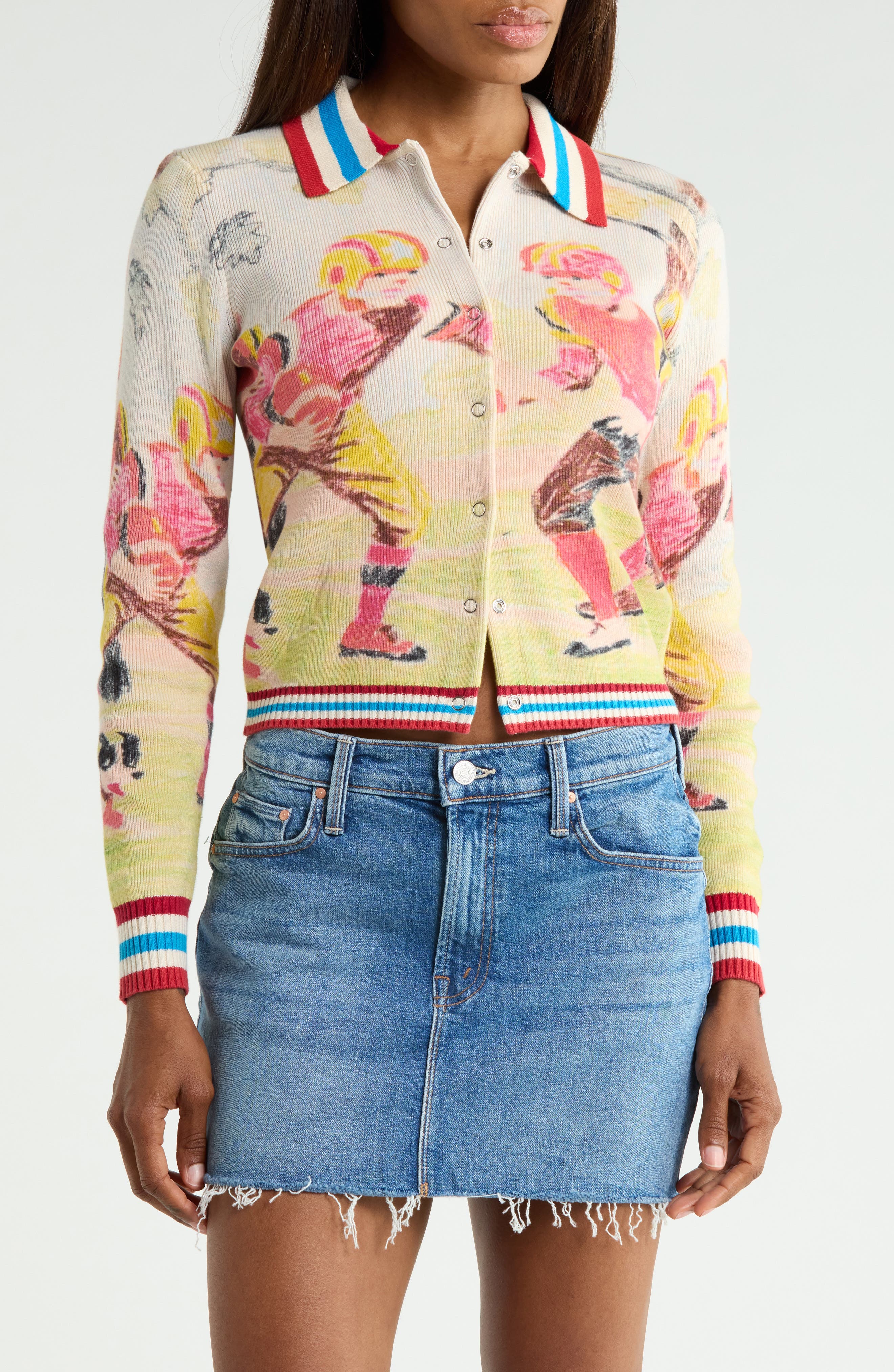 The Slim Raquette Cardigan