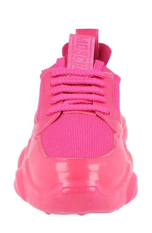 Moschino Logo-patch Leather Sneakers