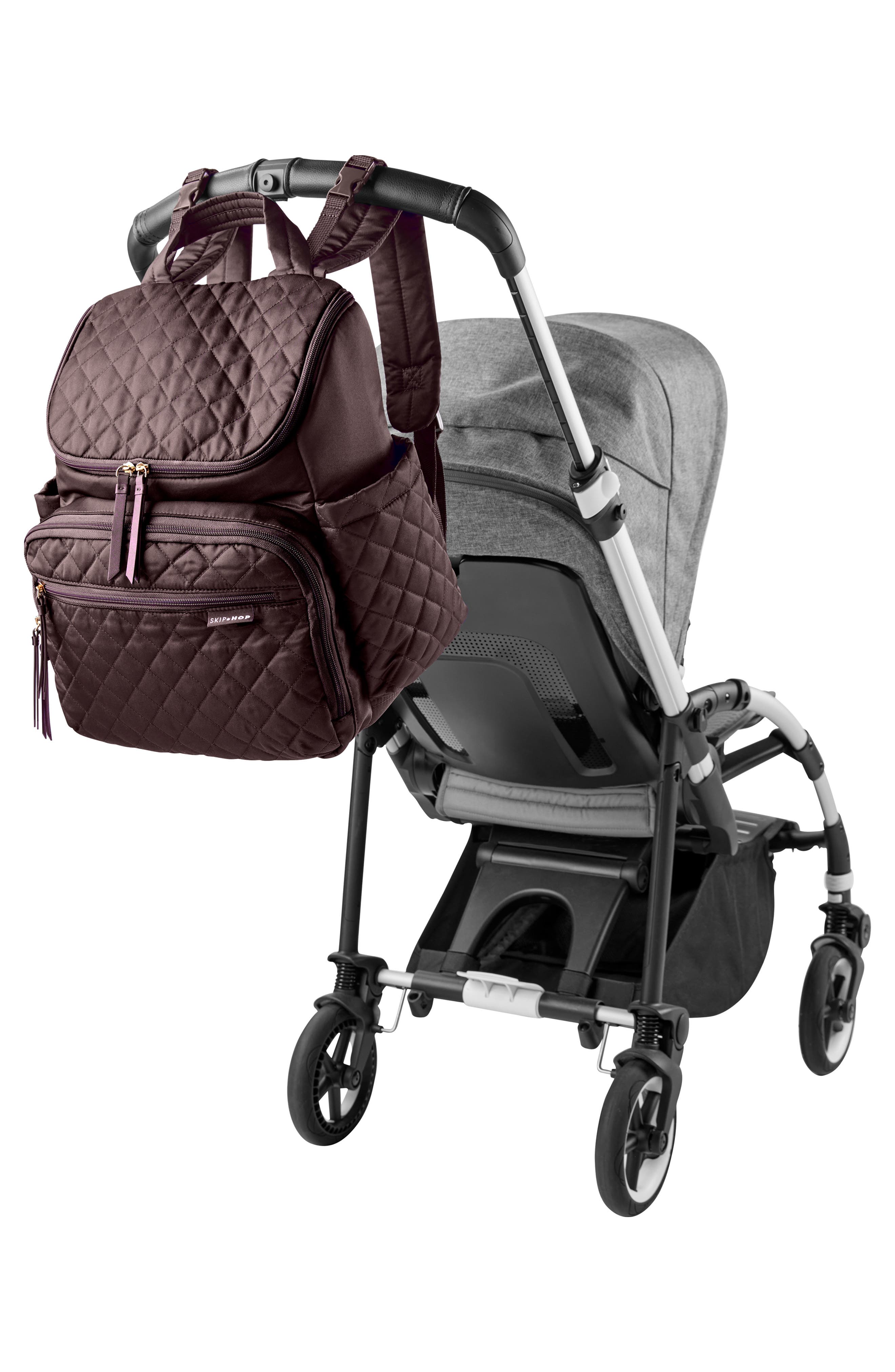 Skip Hop Forma Diaper Backpack, Alternate, color, Chocolate