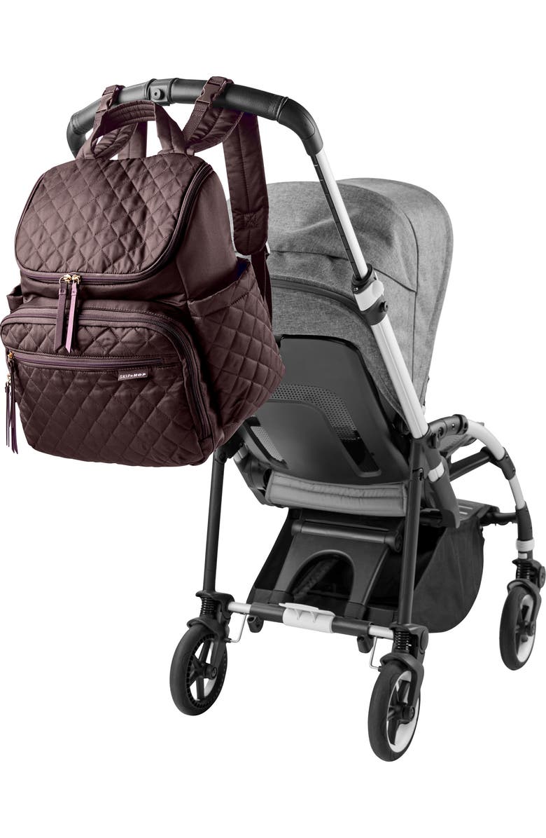Skip Hop Forma Diaper Backpack, Alternate, color, Chocolate