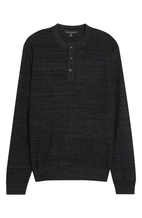 Aranda Merino Wool Henley Sweater