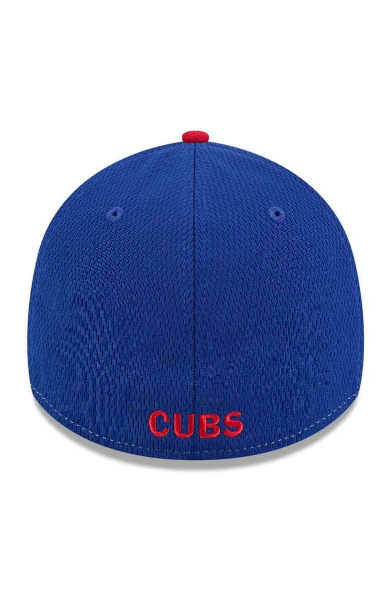 New Era Men's New Era Royal/Red Chicago Cubs 2025 MLB Clubhouse 39THIRTY Flex Hat, Alternate, color,