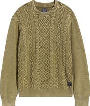 DARK SEAS Big Sur Mixed Stitch Sweater