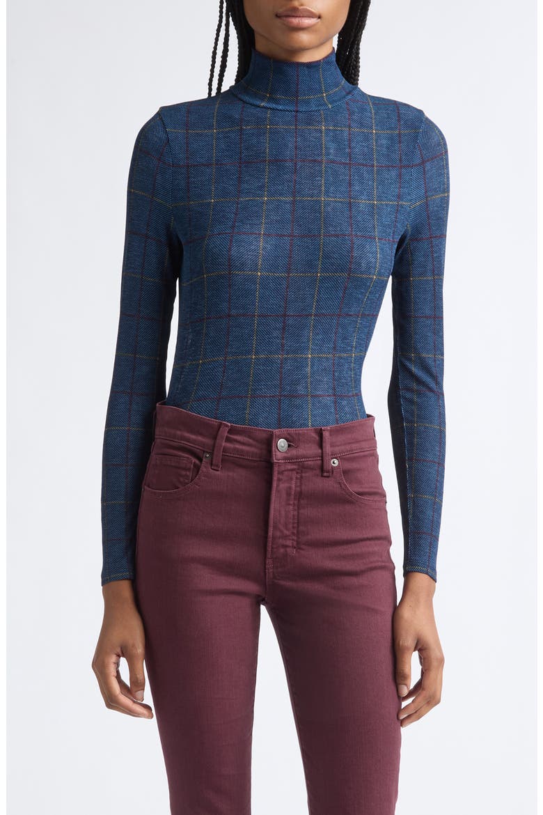Wyeth Turtleneck, Main, color, TEAL MULTI
