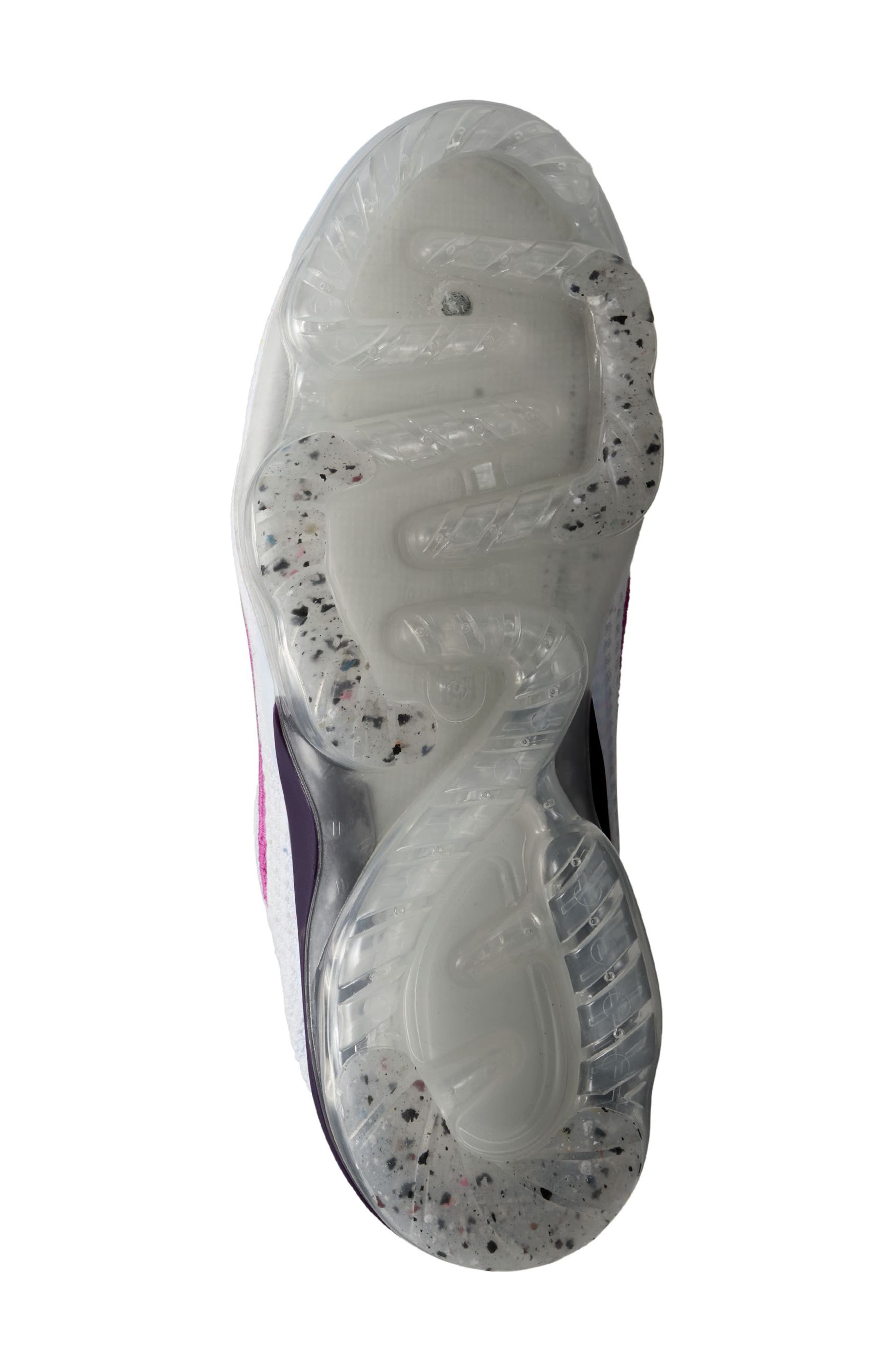 Nike Kids' Air VaporMax 2021 FK Sneaker, Alternate, color, White/ Dark Raisin/ Grey