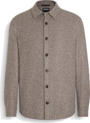 ZEGNA Cashmere & Silk Overshirt