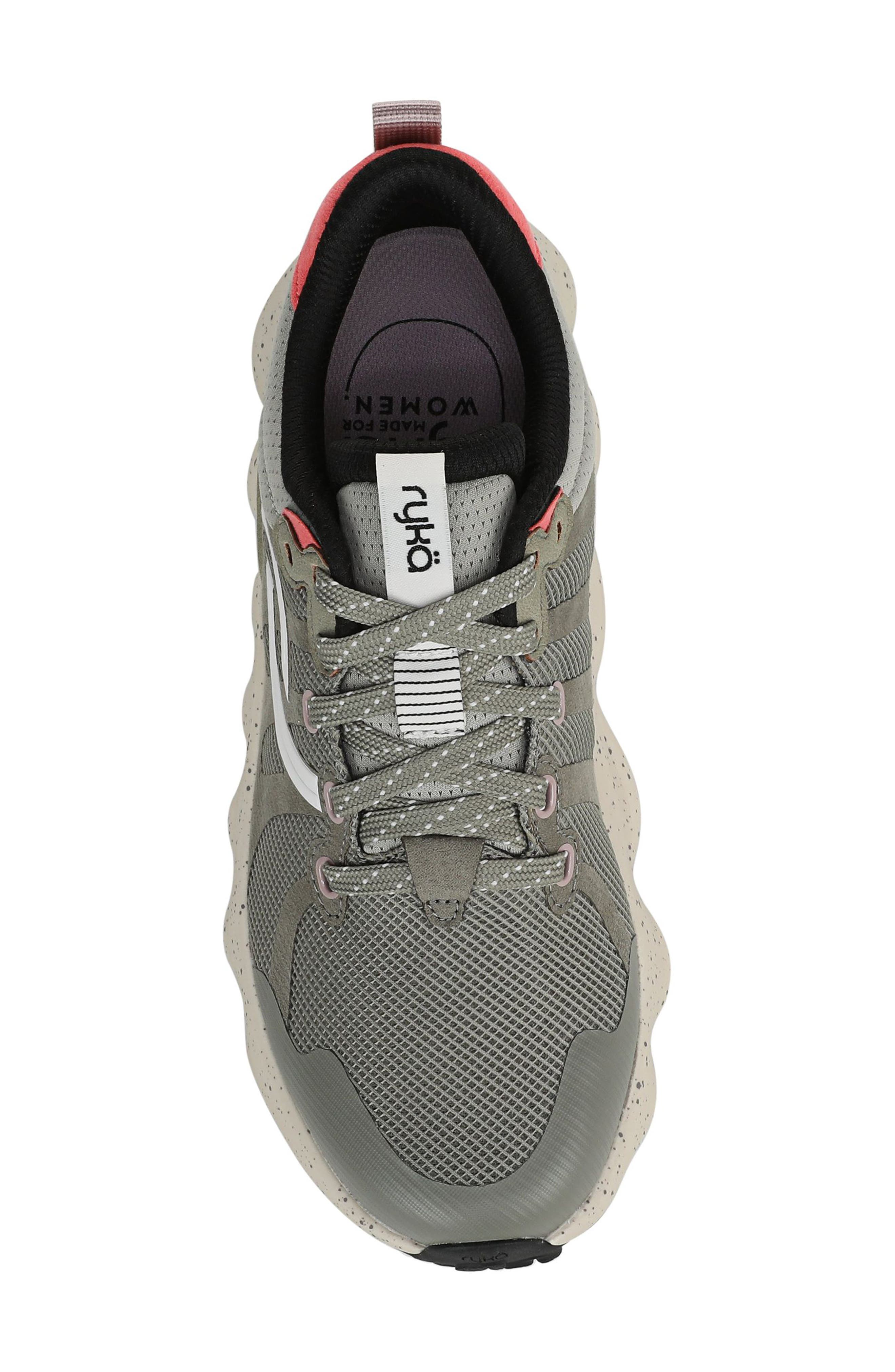 Rykä Podflow Retro Walking Sneaker, Alternate, color, Vetiver Green