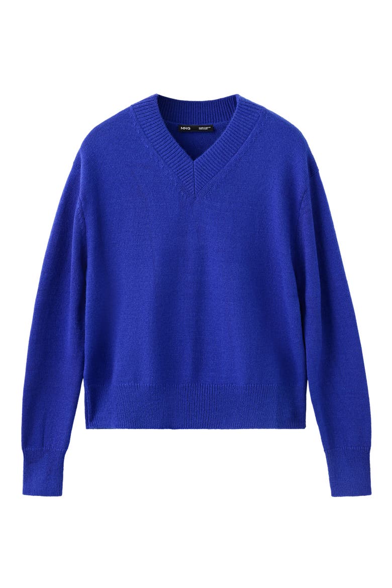 Limoni V-Neck Sweater, Alternate, color, VIBRANT BLUE